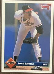 John Smoltz #130 Baseball Cards 1993 Donruss Prices