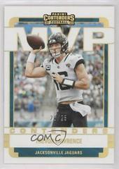 Trevor Lawrence [Gold] #MVP-TLR Football Cards 2022 Panini Contenders MVP Prices