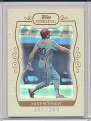 Mike Schmidt #157 Baseball Cards 2008 Topps Sterling Prices