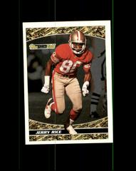 Jerry Rice #12 Football Cards 1993 Topps Black Gold Prices
