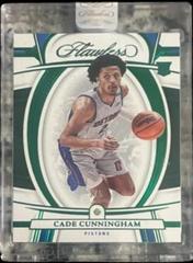 Cade Cunningham [Emerald] #2 Basketball Cards 2021 Panini Flawless Prices