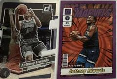 Anthony Edwards [Purple] #10 Basketball Cards 2023 Panini Donruss Net Marvels Prices