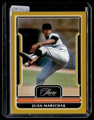 Juan Marichal [Gold] #2 Baseball Cards 2023 Panini Three and Two Prices