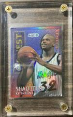 Shaquille O'Neal [Borderless Refractor] #M22 Basketball Cards 1995 Finest Mystery Prices