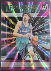 LaMelo Ball [Purple Laser] #12 Basketball Cards 2022 Panini Donruss Franchise Features Prices