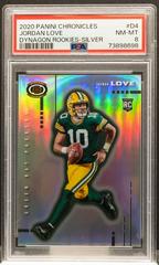 Jordan Love [Silver] #D-4 Football Cards 2020 Panini Chronicles Dynagon Rookies Prices