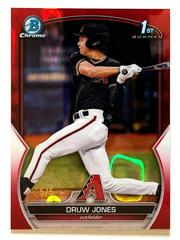 Druw Jones [Red Lava] #BCP-25 Baseball Cards 2023 Bowman Chrome Prospects Prices