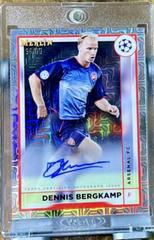 Dennis Bergkamp [Mojo] Soccer Cards 2022 Topps Merlin Chrome UEFA Club Competitions Autographs Prices