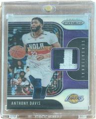 Anthony Davis [Prime] #ADV Basketball Cards 2019 Panini Prizm Sensational Swatches Prices