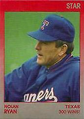 Nolan Ryan [300 Wins!] #8 Baseball Cards 1991 Star Ryan Prices
