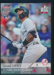 Gleyber Torres #AS-44 Baseball Cards 2018 Topps Now All Star Prices