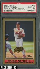Omar Vizquel [Devil Rays Inaugural] Baseball Cards 1998 Topps Prices