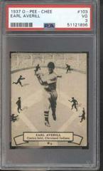 Earl Averill #103 Baseball Cards 1937 O Pee Chee Prices