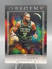 Jaylen Brown #3 Basketball Cards 2023 Panini Origins Prices