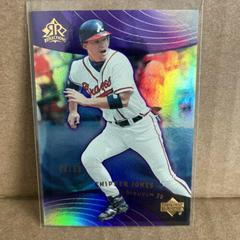 Chipper Jones [Purple] #47 Baseball Cards 2005 Upper Deck Reflections Prices