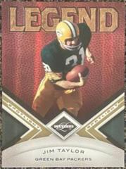 Jim Taylor [Gold Spotlight] #132 Football Cards 2010 Panini Limited Prices