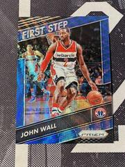 John Wall [Blue Wave Prizm] Basketball Cards 2016 Panini Prizm First Step Prices
