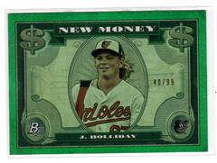 Jackson Holliday [Green] #NM-13 Baseball Cards 2023 Bowman Platinum New Money Prices