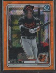 Adley Rutschman [Orange] #BCP-50 Baseball Cards 2020 Bowman Sapphire Prices