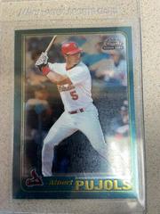 Albert Pujols #T247 Baseball Cards 2001 Topps Chrome Traded Prices