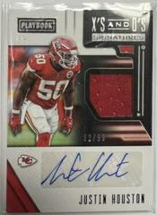 Justin Houston #XOS-JH Football Cards 2018 Panini Playbook X's and O's Signatures Prices