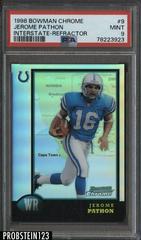Jerome Pathon [Interstate Refractors] #9 Football Cards 1998 Bowman Chrome Prices