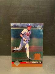 Chipper Jones #416 Baseball Cards 1997 Upper Deck Prices
