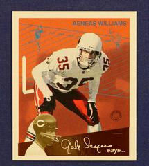 Aeneas Williams [Greats] #18 Football Cards 1997 Fleer Goudey II Prices