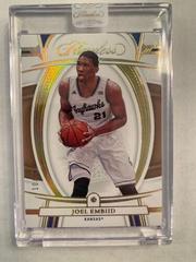 Joel Embiid [Gold] #22 Basketball Cards 2022 Panini Flawless Collegiate Prices