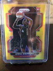 Aisha Sheppard [Gold] #105 Basketball Cards 2022 Panini Prizm WNBA Prices