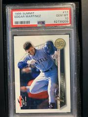 Edgar Martinez #17 Baseball Cards 1995 Summit Prices