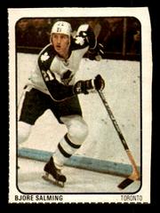 Borje Salming [Hand Cut Vertical Pose] #41 Hockey Cards 1974 Lipton Soup Prices