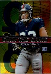 Michael Strahan #OG25 Football Cards 2002 Topps Chrome Own the Game Prices