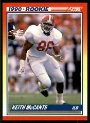 Keith McCants Football Cards 1990 Panini Score Prices