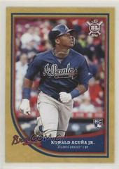 Ronald Acuna [Gold] #369 Baseball Cards 2018 Topps Big League Prices