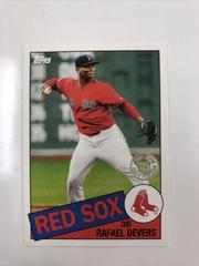 Rafael Devers #85-17 Baseball Cards 2020 Topps 1985 35th Anniversary Prices