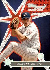 Justin Wayne #192 Baseball Cards 2001 Topps Stars Prices