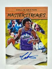 Collin Sexton #MS-CSJ Basketball Cards 2022 Panini Court Kings Masterstrokes Prices