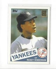 Rickey Henderson [1985 Reprint] #T113 Baseball Cards 2001 Topps Traded Prices