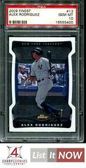 Alex Rodriguez Baseball Cards 2009 Finest Prices