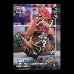 Asuka Wrestling Cards 2020 Topps Now WWE Prices