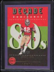 Ronnie Lott [Violet] #DOD-18 Football Cards 2023 Panini Legacy Decade of Dominance Prices