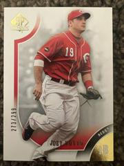 Joey Votto [Gold] Baseball Cards 2009 SP Authentic Prices