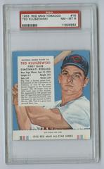 Ted Kluszewski #16 Baseball Cards 1955 Red Man Tobacco Prices