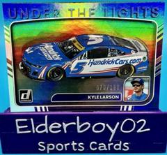 Kyle Larson [Holographic] #UL8 Racing Cards 2023 Panini Donruss NASCAR Under the Lights Prices