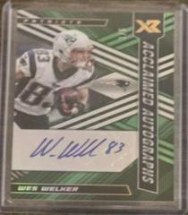 Wes Welker [Green] #ACA-WW Football Cards 2022 Panini XR Acclaimed Autographs Prices