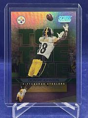 Diontae Johnson [End Zone] #TL-DJ Football Cards 2022 Panini Score Toe the Line Prices
