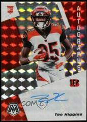 Tee Higgins Football Cards 2020 Panini Mosaic Rookie Autographs Prices