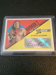 Booker T Wrestling Cards 2006 Topps Heritage II WWE Autographs Prices