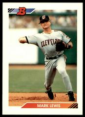 Mark Lewis #439 Baseball Cards 1992 Bowman Prices